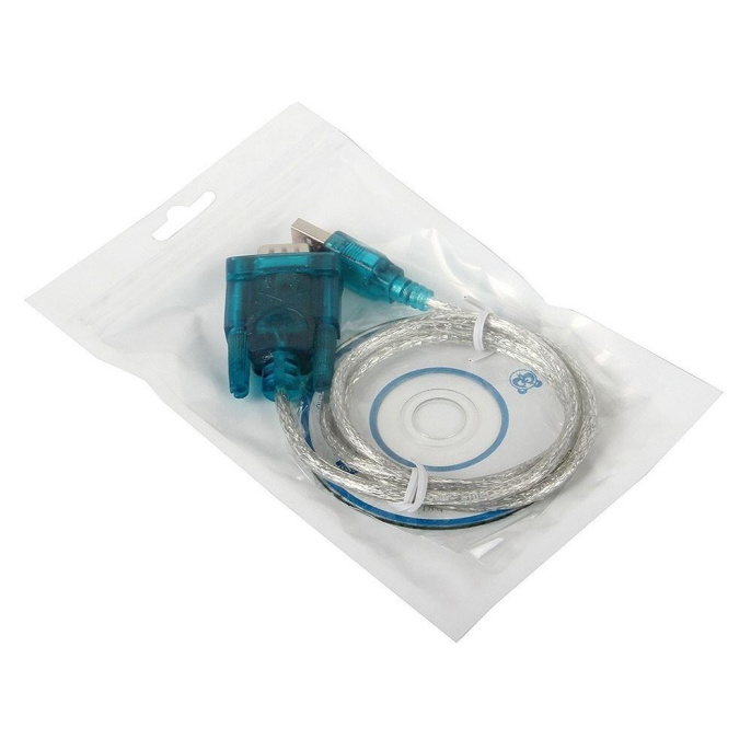 ORIENT Кабель-адаптер USS-102N USB Am to RS232 DB9M WCH CH340, поддержка Win 8.x/10 , длина 0.8м, крепеж разъема - винты 30677