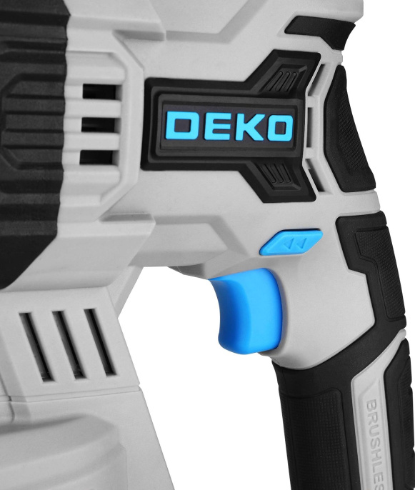 Перфоратор Deko ZKCH20 патрон:SDS-plus уд.:3Дж аккум. кейс в комплекте