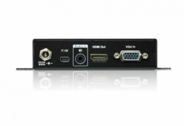 ATEN VC182-AT-G Конвертер, VGA+AUDIO HDMI, HD-DB15+MIM-JACK HDMI, Female, Б.П. 5V, 1920x1200 DDC2B;1080p;Analog + Digital stereo audio input
