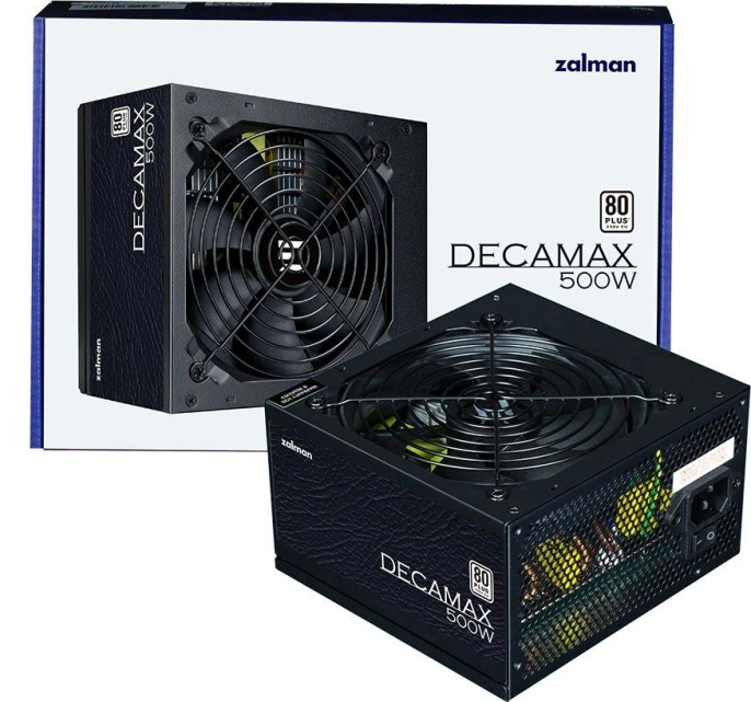 Блок питания Zalman ZM500-LX3 (ATX 12V V2.31, 120mm, APFC, 80+, 20 + 4pin 1хCPU4+4pin, FDD 4pin, 4хIDE 4pin, 6хSATA, PCIe 6+2 pin, OPP/ OVP/ UVP/ SCP, 140х150х86мм)