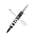 Термопаста ALSEYE T10 Thermal conductivity: 13.9W/m-k Color: Gray Conductivity: non-conductive specific gravity: 2.7g / cm³@25℃ Capacity: 1.2ml Weight: 2G AS.19.0113