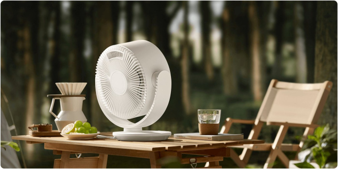 Умный вентилятор Xiaomi Smart Desktop Air Circulation Fan EU BPLDS10DM (с евровилкой) BHR9872EU