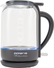 Чайник электрический Polaris PWK 1753CGL 1.5л. 1950Вт графит корпус: стекло/пластик