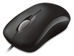 Мышь Microsoft Basic For Bsnss, оптическая, проводная, USB, черный [4yh-00007]
