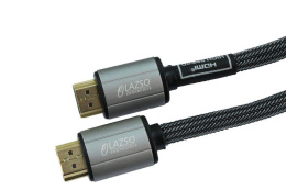 Кабель аудио-видео LAZSO WH-111(2M)-B HDMI m /HDMI m 2м. позолоч.конт. черный WH-111 2M -B
