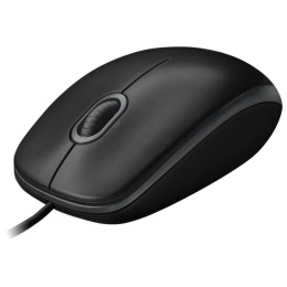 910-003357/910-006605 Мышь Logitech B100 Black USB OEM