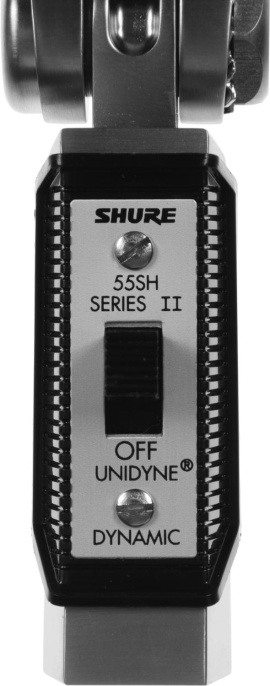 Микрофон проводной Shure 55SH серебристый
