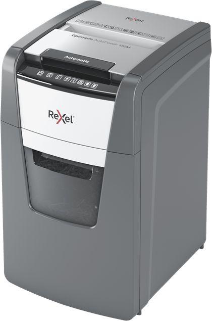 Уничтожитель бумаг Rexel Optimum AutoFeed 150M, с автоподачей, P-5, 2х15 мм, 150 лист. одновременно, 44л [2020150meu]
