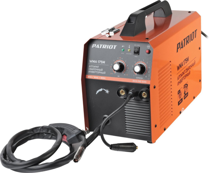 Сварочный полуавтомат Patriot WMA 175 M, инвертор [605302150]