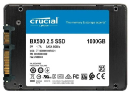 Накопитель SSD 2.5" SATA-III Crucial 1Tb BX500 CT1000BX500SSD1 540/500 MBps QLC