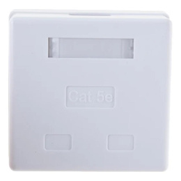 Gembird NA214 RJ-45 Розетка кат.5e внешняя 2 порта, 110&Krone