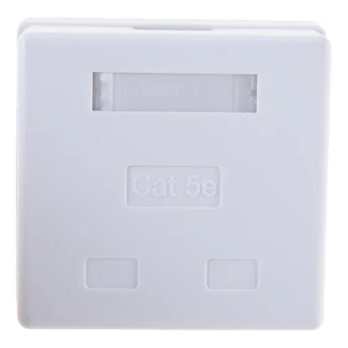 Gembird NA214 RJ-45 Розетка кат.5e внешняя 2 порта, 110&Krone