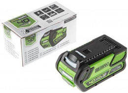 Greenworks Триммер аккумуляторный G40LTK4, {40V, 30 см, с 1хАКБ 4 А.ч и ЗУ} [2101507UB]