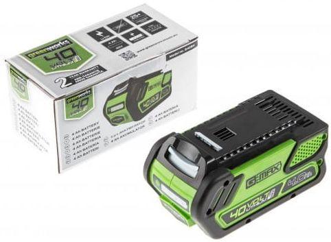 Greenworks Триммер аккумуляторный G40LTK4, {40V, 30 см, с 1хАКБ 4 А.ч и ЗУ} [2101507UB]