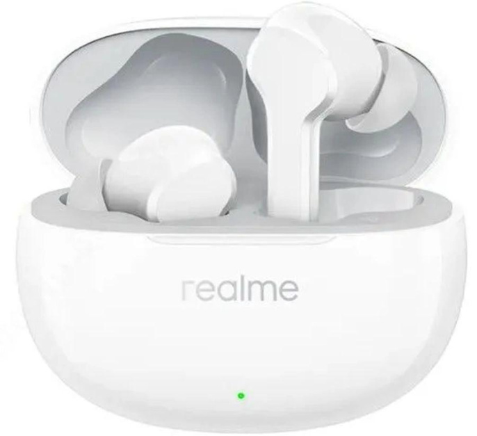 Наушники REALME Buds T110, Bluetooth, внутриканальные, белый [631206000038]