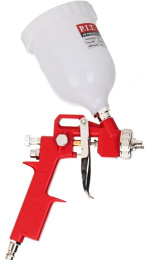 Пневматический краскопульт P.I.T. PSG600-A1 50PSI, сопло 1.5мм, бак 0.6 л, краска 300 мл/мин, 190 л/мин