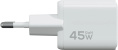 Сетевое зар./устр. Magssory ACH006w 45W (PD3.0+PPS+QC4+AFC+FCP+SCP) универсальное белый