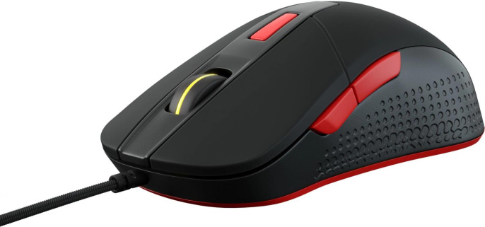 Мышь GMNG 720GM черный/красный оптическая 3200dpi USB для ноутбука 6but 1620711