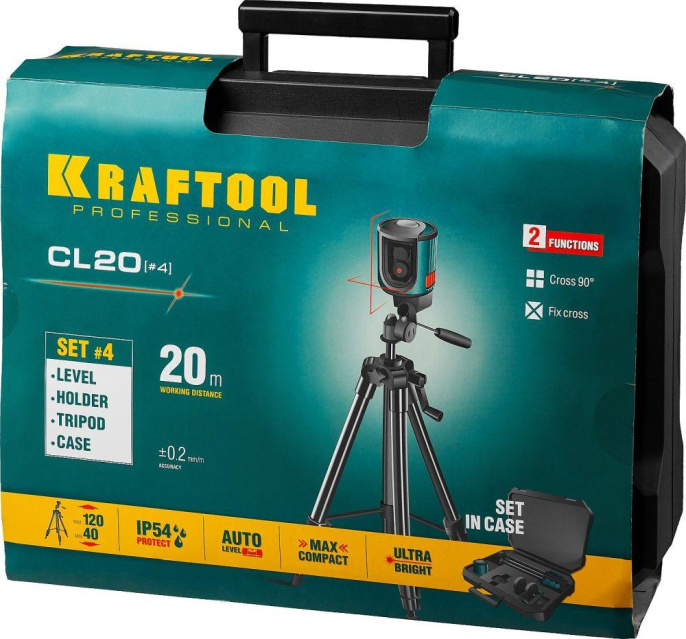 Нивелир лазерн. Kraftool 34700-4_z01 цв.луч. красный 2луч.