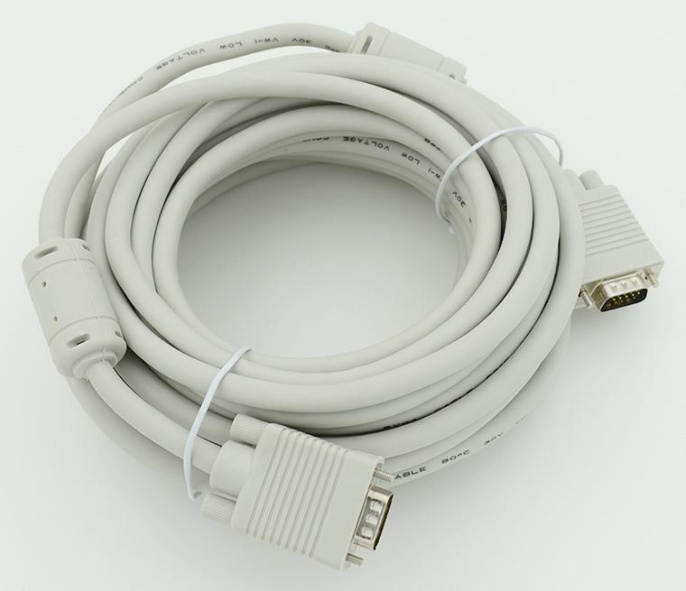 NONAME Кабель DB15 m DB15 m 10м CABLE10 феррит.кольца