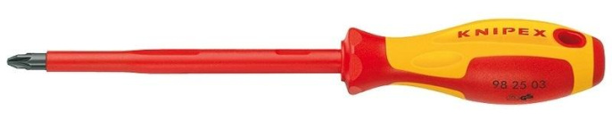 Отвертка KNIPEX KN-982501, PZ1 длина стержня 80мм