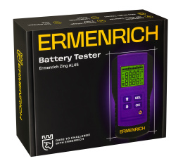 Тестер аккумуляторный Ermenrich Zing AL45, фиолетовый