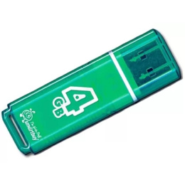 Smartbuy USB Drive 4GB Glossy series Green SB4GBGS-G