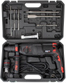 Перфоратор Edon PROtech 1250RH патрон:SDS-plus уд.:4.5Дж 1350Вт кейс в комплекте (22100)