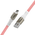 GCR Кабель 1.7m MicroUSB series MERCEDES, PINK NYLON, супер быстрая зарядка, 28/22 AWG, GCR-51955 GCR Кабель 1.7m MicroUSB series MERCEDES, PINK NYLON, супер быстрая зарядка, 28/22 AWG, GCR-51955