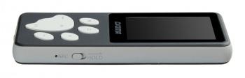 MP3 плеер Digma S4 flash,  8ГБ,  черный/серый