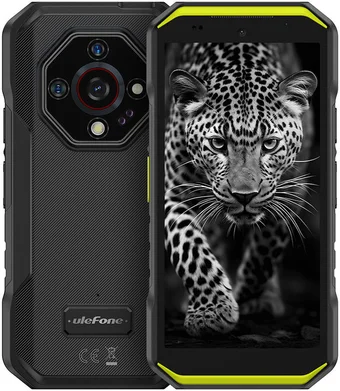 Смартфон Ulefone Armor X32 6+128 Vivid Green/5.65” 90Hz 1440x720/MTK G91/4G/And14/48+20Infra+2/16MP/5500mAh (6975326662390)