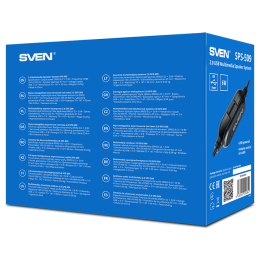 Акустическая система 2.0 SVEN SPS-509 черный (6Вт, питание от USB) (SV-020842)