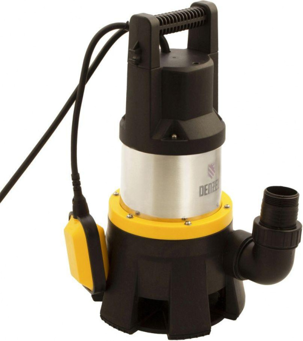 Насос дренажный Denzel DP1400X 1400Вт 25000л/час 97228