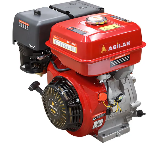 Двигатель ASILAK 9.0 л.с. бензиновый цилиндрический вал диам. 25 мм. SL-177F-D25