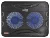 Подставка для ноутбука Buro BU-LCP156-B214, 15.6", 358х270х21 мм, 1хUSB, вентиляторы 2 х 140 мм, 597г, черный