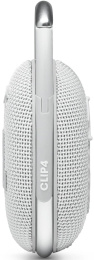 Колонка портативная JBL Clip 4, 5Вт, белый [jblclip4wht]