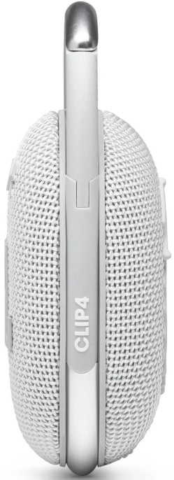Колонка портативная JBL Clip 4, 5Вт, белый [jblclip4wht]
