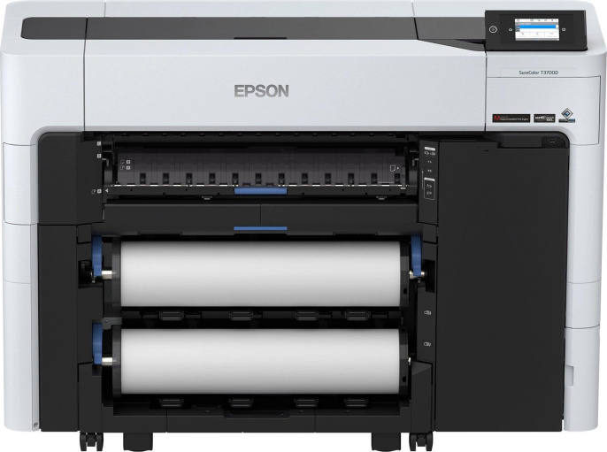 C11CH80301A0 - Плоттер струйный Epson SureColor SC-T3700D, A1/24", цветное, 1200x2400 dpi, USB, Ethernet