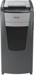 Шредер Rexel Optimum AutoFeed 600X черный с автоподачей секр.P-4 фрагменты 600лист. 110лтр. скрепки скобы пл.карты 2020600XEU