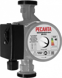 Насос циркуляционный Ресанта ЦРН-25/6 90Вт 3000л/час 77/7/2