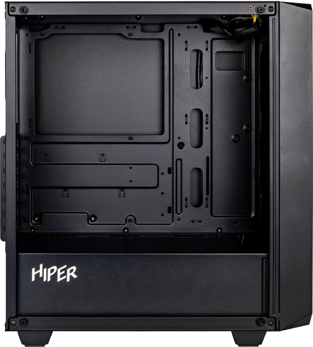 Корпус ATX HIPER BH34-1, Midi-Tower, без БП, черный