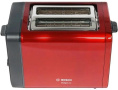 Тостер Bosch TAT4P424 970Вт красный/черный