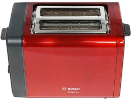 Тостер Bosch TAT4P424 970Вт красный/черный