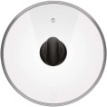 Крышка Rondell Weller RDA-712 d=22см крыш.прозрачный руч.черная