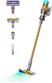 Вертикальный пылесос handstick Dyson SV46 V12 Detect Slim Absolute, 545Вт, золотистый/серебристый [448870-01]