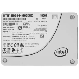 SSD жесткий диск SATA2.5" 480GB TLC D3-S4620 SSDSC2KG480GZ01 INTEL SSDSC2KG480GZ01_99A0D8