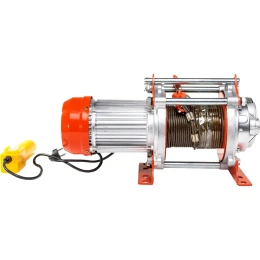 Электрическая лебедка Gigant 300/600 кг, 220 В, 30/15 м, Диаметр троса 6мм, GEW-07