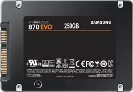 Накопитель SSD Samsung SATA-III 250GB MZ-77E250B/CN 870 EVO 2.5"