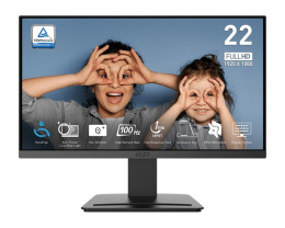 21.5" Монитор MSI Pro MP223 E2, 1920x1080, VA, 100Гц, 1хHDMI, 1хDP, черный [9s6-3pb9ch-035]