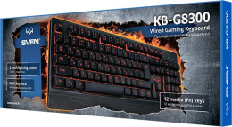 Клавиатура проводная игровая SVEN KB-G8300 SV-019280
